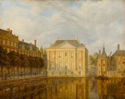 Vista del Mauritshuis de Augustus Wijnantz